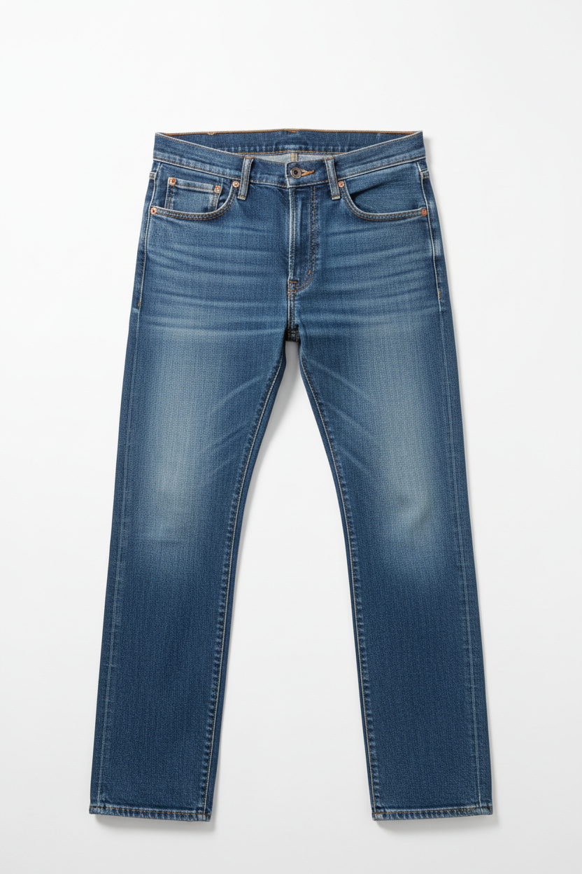 Glandify Classic Denim Jeans - Classic Blue