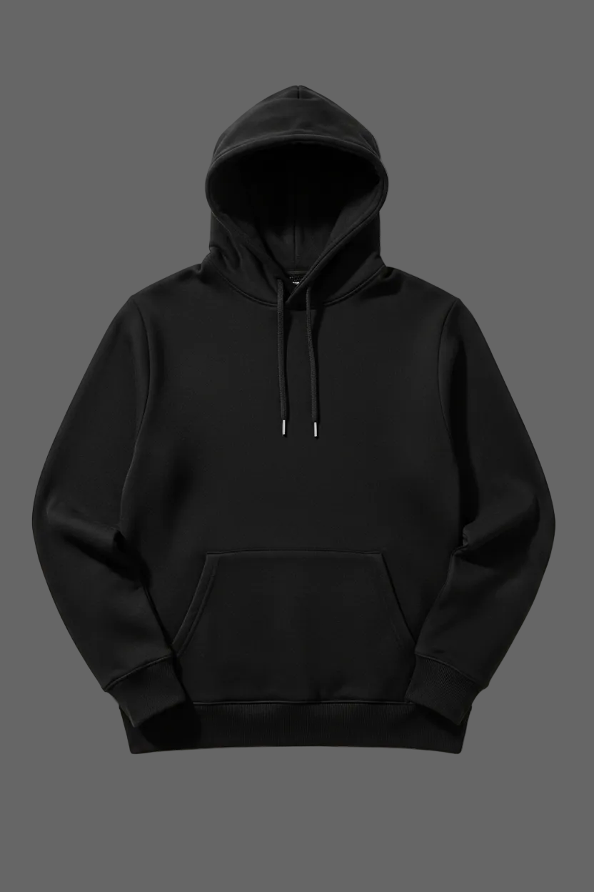Glandify Essential Hoodie - Jet Black